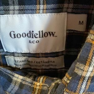 Men’s Goodfellow button down long sleeve shirt
